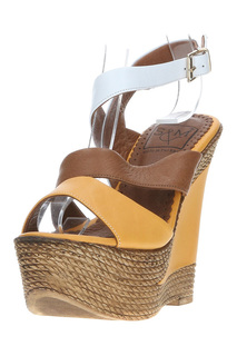 Босоножки женские SM SHOESMARKET 359-2560-07-21-01 коричневые 39 RU