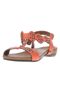 Босоножки женские SM SHOESMARKET 94-411-15 оранжевые 36 RU
