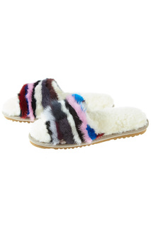 Домашние тапочки женские Shepherds Life SLW-GFM003 черные 36 RU