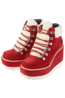 Ботинки женские JEFFREY CAMPBELL FAULER красные 37 RU