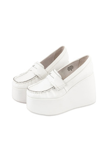 Полуботинки женские JEFFREY CAMPBELL MCCORMICK белые 37 RU