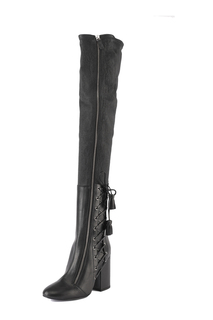 Ботфорты женские Laurence Dacade MARENSTRSHI черные 39 RU