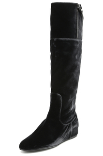 Сапоги женские Stuart Weitzman KL30322 черные 38.5 RU