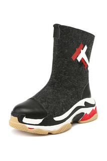 Полусапоги женские Tervolina RUSA2 серые 36 RU