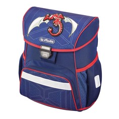 Ранец школьный Herlitz Loop Red Robo Dragon без наполнения