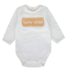 Боди Lucky Child Бежевый р.74