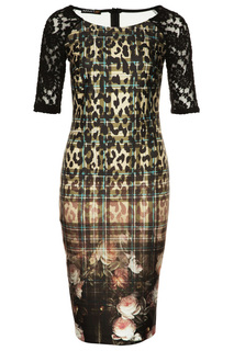 Платье женское Apart 36671 зеленое 34 DE