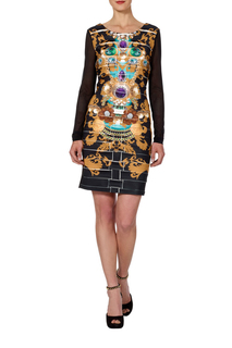 Платье женское Apart 50766 черное 36 DE