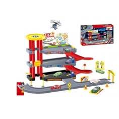 Парковка Shantou Gepai 3 уровня с машинками и аксессуарами 1703I239