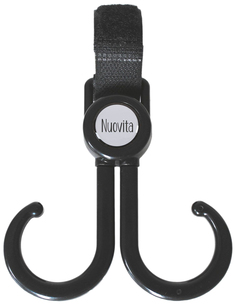 Двойной крючок для коляски Nuovita Doppio gancio
