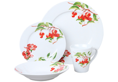 Набор столовой посуды 16 предметов Rosenberg RPO-100013-16