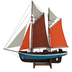 Декоративная парусная лодка, 78х81 см, 347 Seashop