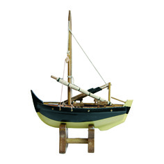 Декоративная рыболовная лодка, 11х15 см, 293 Seashop