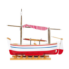 Декоративная рыболовная лодка, 39х38 см, 343 Seashop