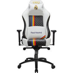 Кресло игровое Tesoro Real Madrid Gaming Chair White