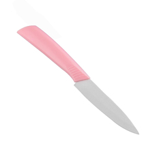 KA-KNF-19 Нож кухонный из белой керамики, цвет розовый, 20,5х2х1,5 см Kitchen Angel