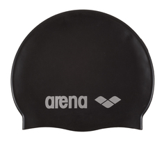 Шапочка для плавания Arena Classic Silicone, черный