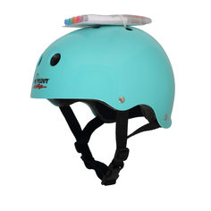 Шлем защитный с фломастерами Wipeout L 8+ цв.бирюзовый