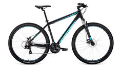 FORWARD Велосипед FORWARD APACHE 29 2.0 disc (2020) черный 19"