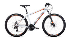 FORWARD Велосипед Forward Apache 27.5 3.0 disc (2020) белый/оранжевый 15"