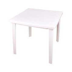 Стол квадратный, 800x800x740 мм (белый) Alternativa