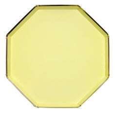 Тарелки желтые Meri Meri Basic большие