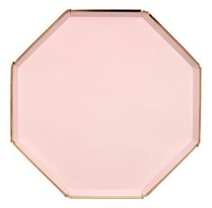 Тарелки темно-розовые Basic большие Meri Meri