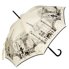 Зонт-трость Guy De Jean 1902 бежевый