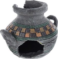 Грот для аквариума Barbus Кувшин, 13,5х12х12,5 см, Decor 055