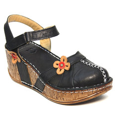 Босоножки женские Airbox 137605 черные 38 RU