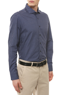 Рубашка мужская Baldessarini 412164790789 синяя 42 DE