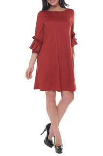 Платье женское Argent AVDT70V18-2 коричневое 52 RU