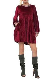 Платье женское KATA BINSKA BEKA 180608 красное 50-52 EU