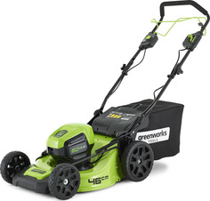 40В 46см Газонокосилка самоходная (с аккум 6Ач и з/у) Greenworks