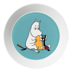 Moomin Тарелка 19см Мумитроль бирюзовая