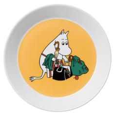 Moomin Тарелка 19см Муми-мама абрикосовая