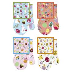 Прихватка с рукавицей "Пасхальное настроение", набор из 2-х предметов МультиДом