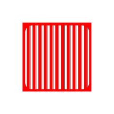 Прихватка "Полоски", 17х17 см МультиДом