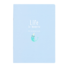 Тетрадь в розовую клетку А5 "Life" нарвал Kawaii Factory