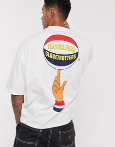 Футболка oversized с принтом на груди и спине ASOS DESIGN-Белый