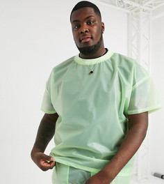 Зеленая футболка-oversized от комплекта ASOS DESIGN Plus-Зеленый