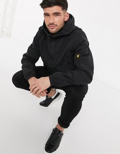 Куртка с молнией до груди Lyle & Scott-Черный