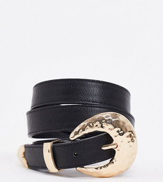 Черный ремень для джинсов эксклюзивно от My Accessories London