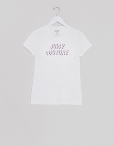 Белая футболка Juicy Couture Black Label-Белый