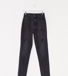 Черные джинсы в винтажном стиле с завышенной талией Vero Moda Tall-Черный