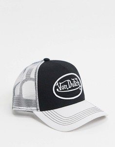 Черная кепка с логотипом Von Dutch-Черный