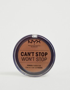 Крем-пудра NYX Professional Makeup Cant Stop Wont Stop-Светло-коричневый