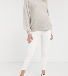 Кремовые трикотажные леггинсы ASOS DESIGN Maternity-Кремовый