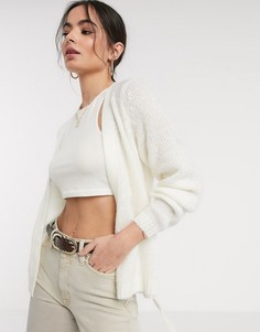 Кремовый кардиган с запахом Vero Moda