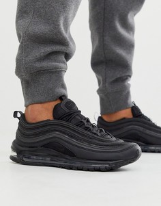 Черные кроссовки Nike Air Max 97-Белый
